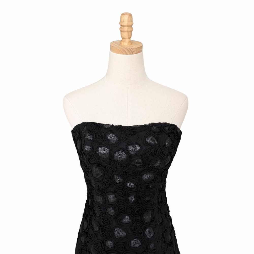 Reformation Nita Strapless Ruffled Mini Dress Size 2 NWT - Picture 3 of 14